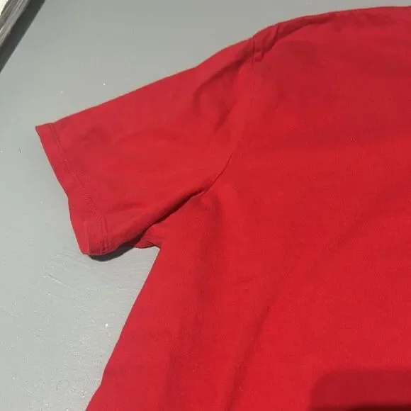 Tommy Hilfiger Red Short Sleeve Shirt - Picture 3 of 6